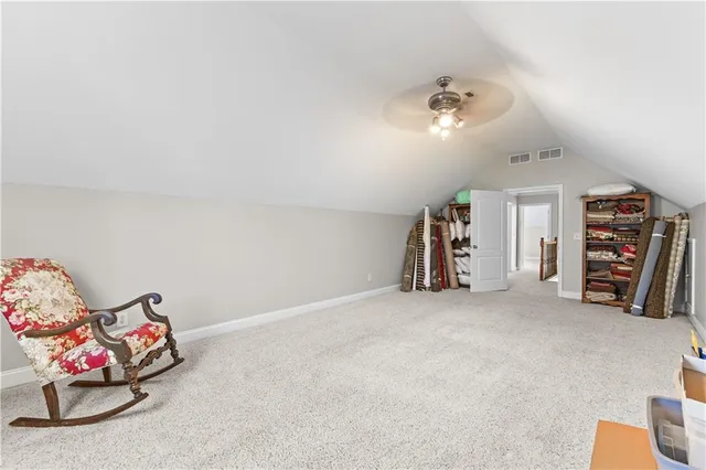 a view of a storage room with a lot of stuff and potted plants