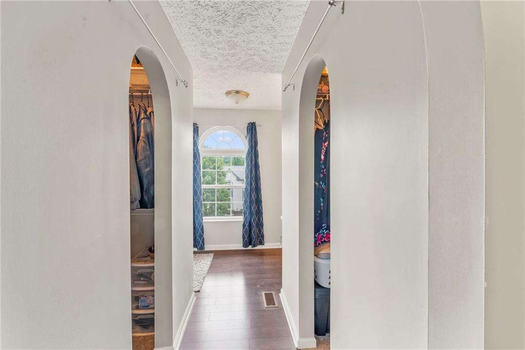 553 Hoover Drive Apollo, PA 15613 - Photo 20 of 35 a view of a hallway with wooden floor and entryway