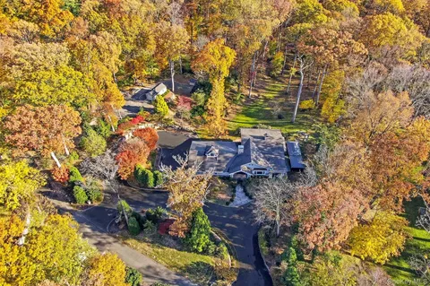 a bird view of building