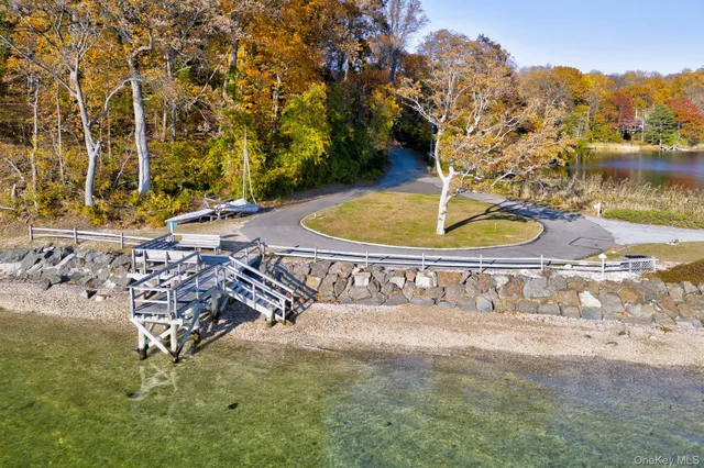 a view of swimming pool with a yard