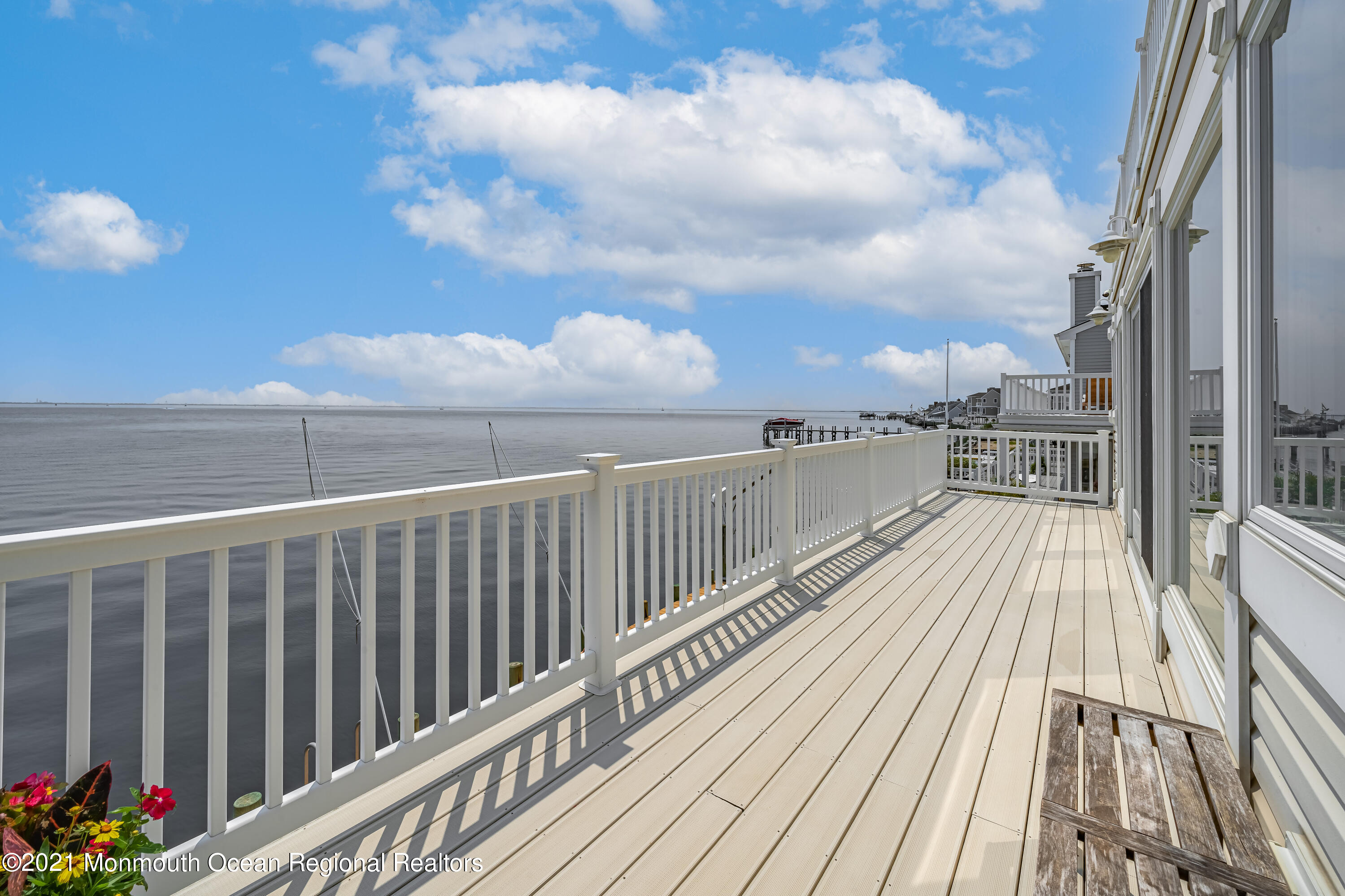 117 Clifton Road Barnegat, NJ 08005 - Photo 41 of 44 a view of balcony with wooden floor