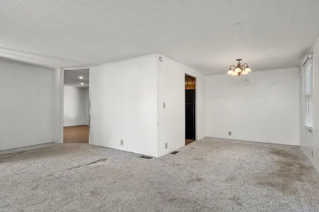wooden floor in an empty room