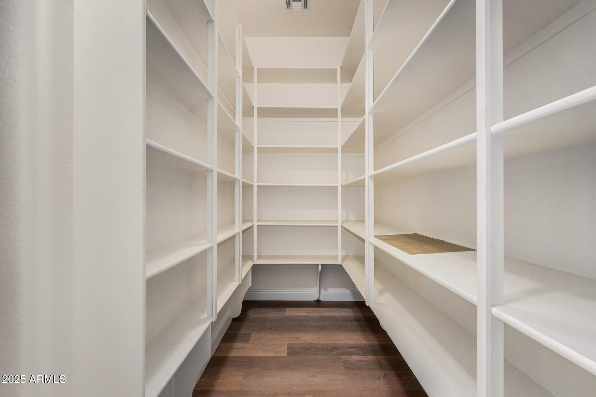 1672 South Sunset Drive Chandler, AZ 85286 - Photo 21 of 68 a view of walk in closet with empty racks
