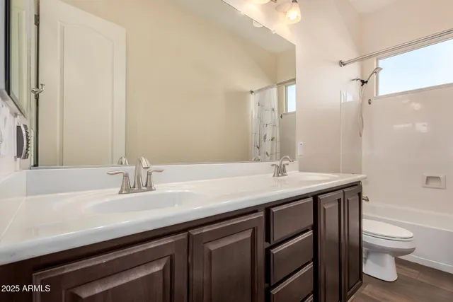 a view of a house with pool porch and wooden floor
