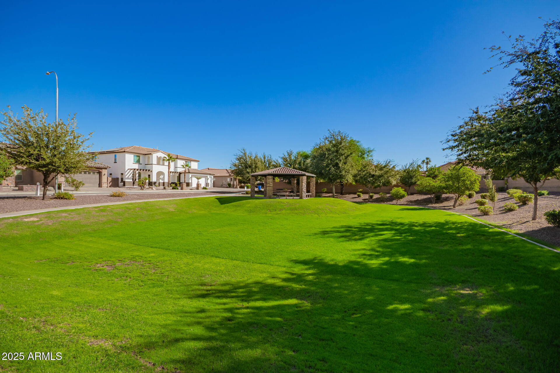 1672 South Sunset Drive Chandler, AZ 85286 - Photo 55 of 68 a view of house with garden space and trees