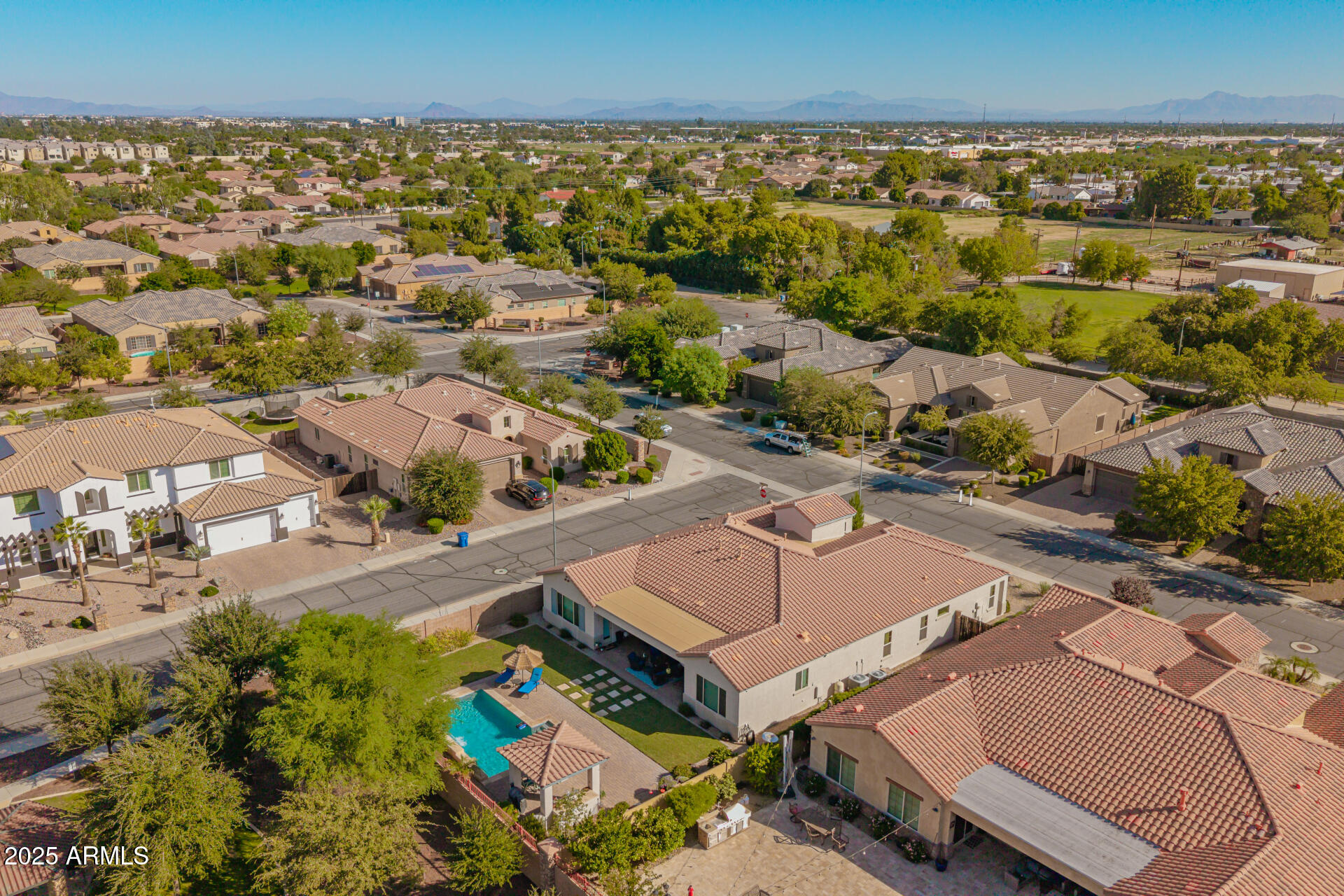 1672 South Sunset Drive Chandler, AZ 85286 - Photo 68 of 68 an aerial view of a city
