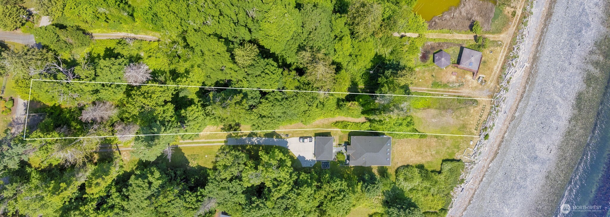 20818 President Point Road Northeast Kingston, WA 98346 - Photo 11 of 36 a view of a garden