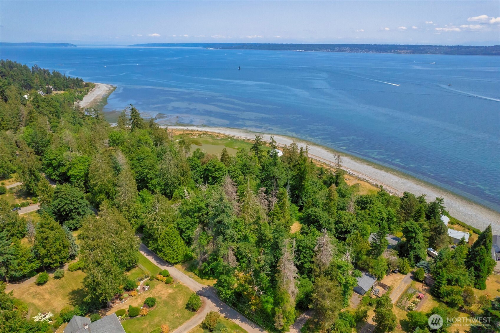 20818 President Point Road Northeast Kingston, WA 98346 - Photo 8 of 36 a view of a yard
