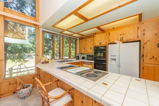 a very nice looking room with a large window