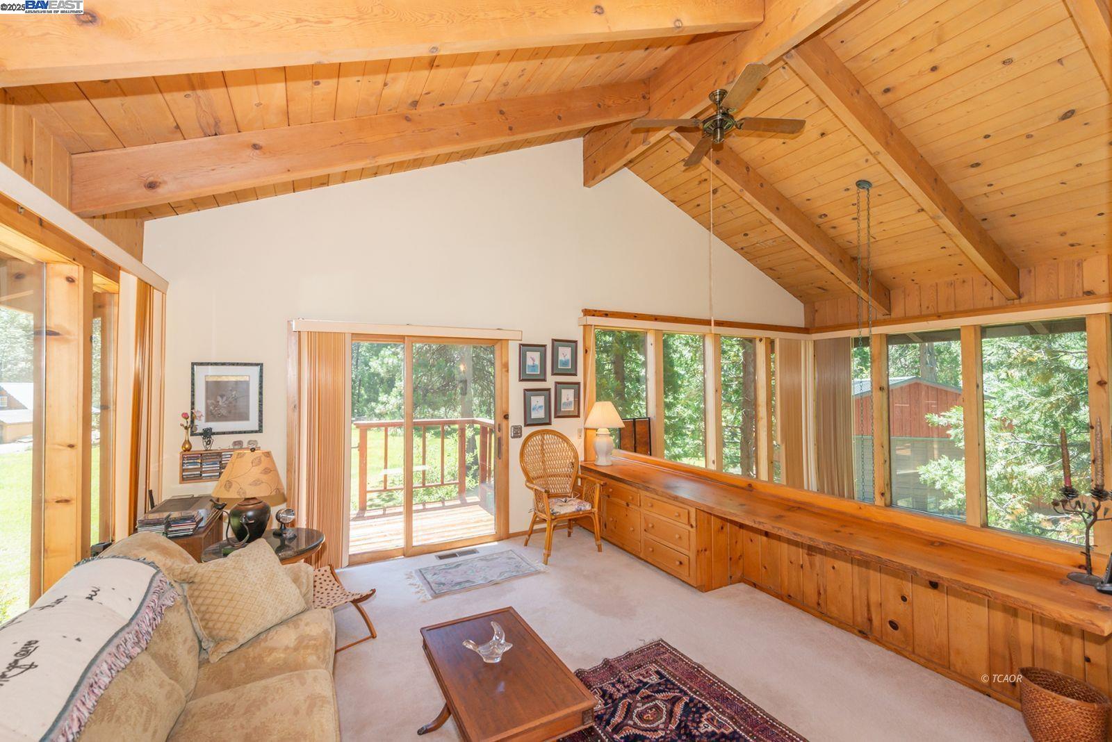 30 Dorleska Court Trinity Center, CA 96091 - Photo 24 of 50 a living room with furniture and large windows