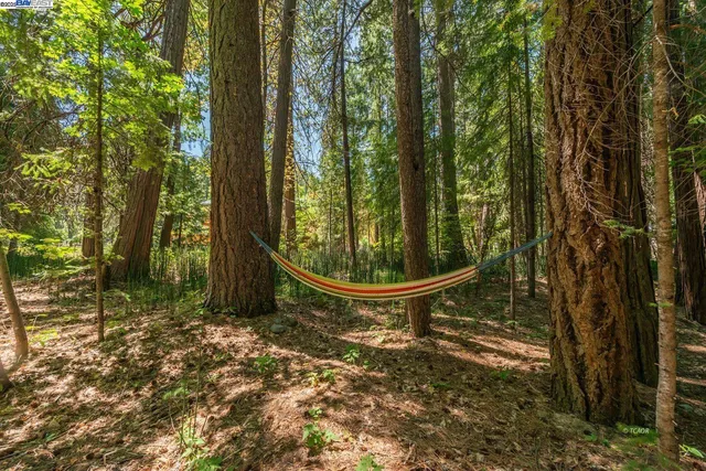 a view of a top of a house with a mountain