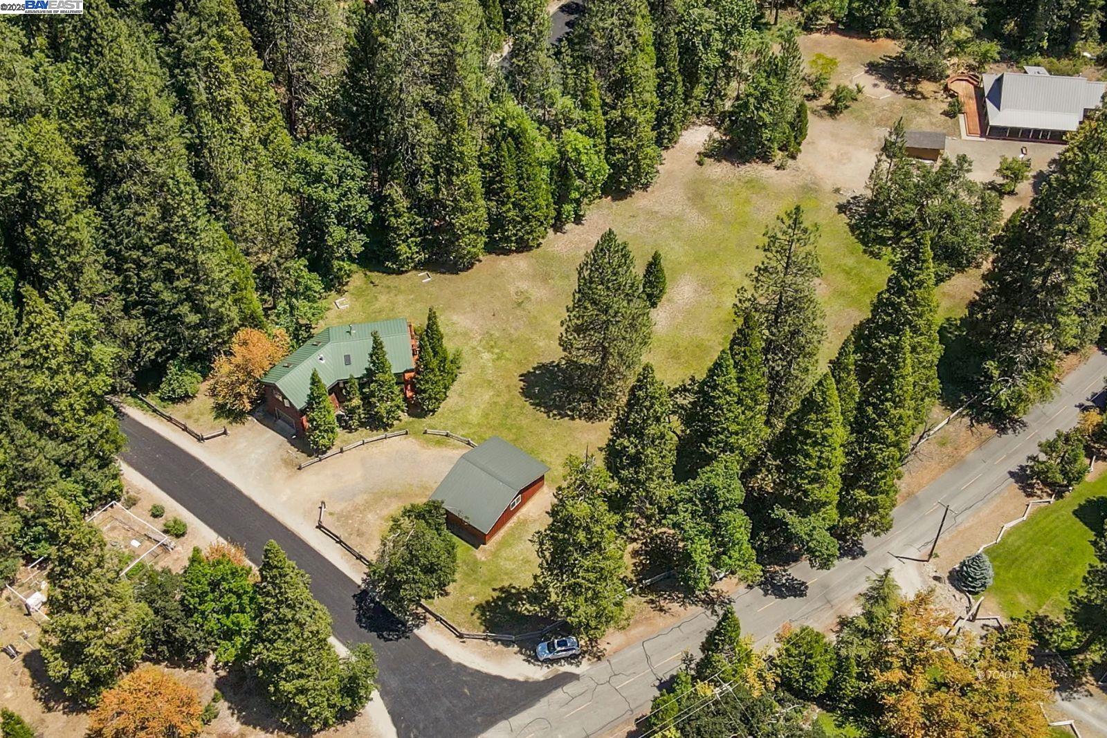 30 Dorleska Court Trinity Center, CA 96091 - Photo 50 of 50 an aerial view of a house with a yard