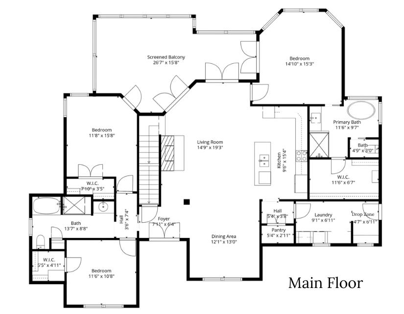 171 Dickson Cove Road Campobello, SC 29322 - Photo 9 of 48