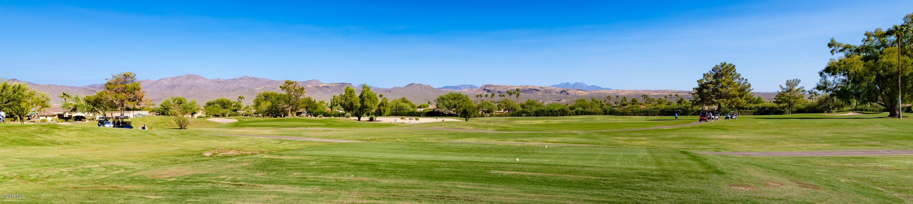 GOLF AND MOUNTAIN PANORAMA