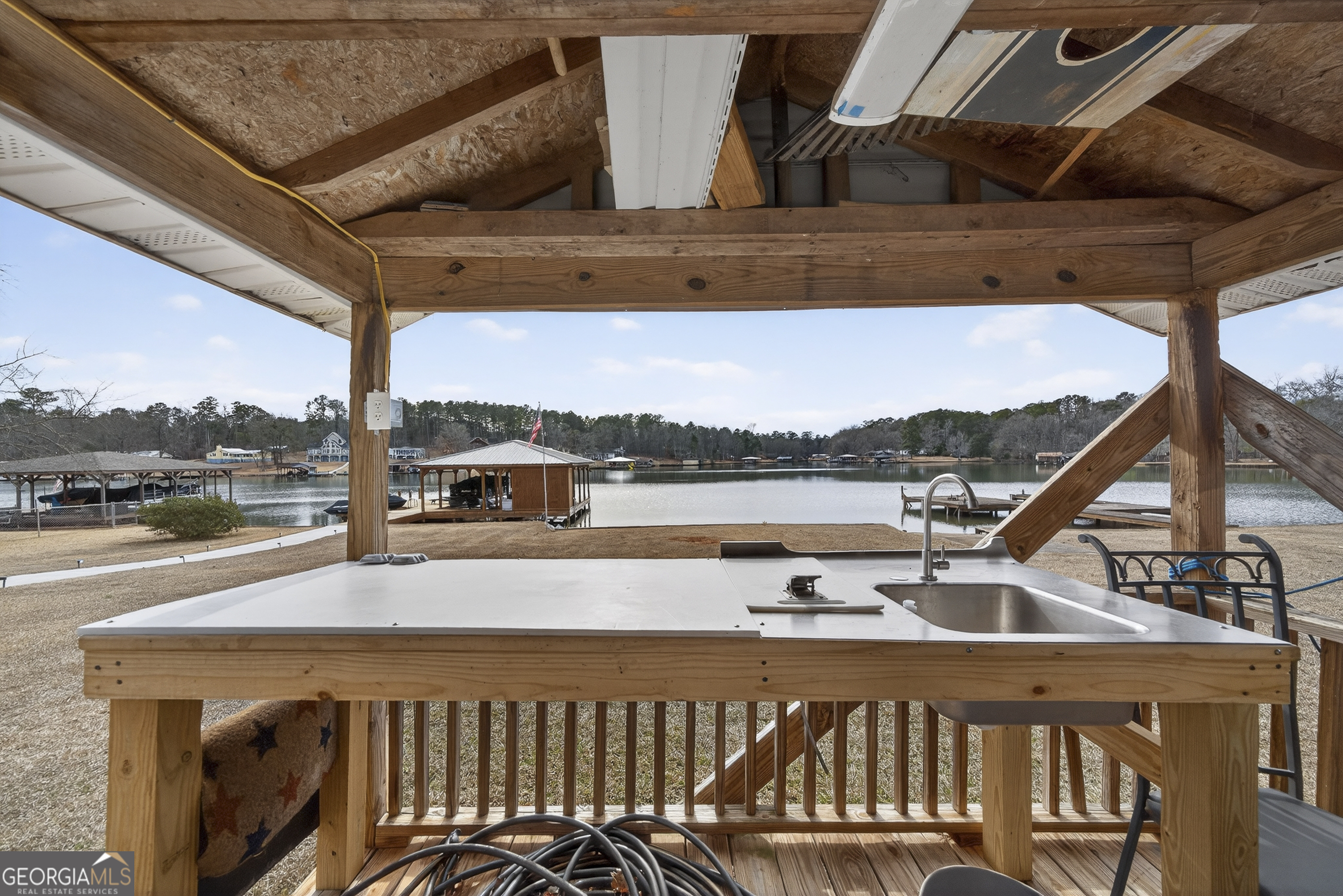 285 Clubhouse Road Eatonton, GA 31024 - Photo 43 of 44 a view of a ocean from a balcony
