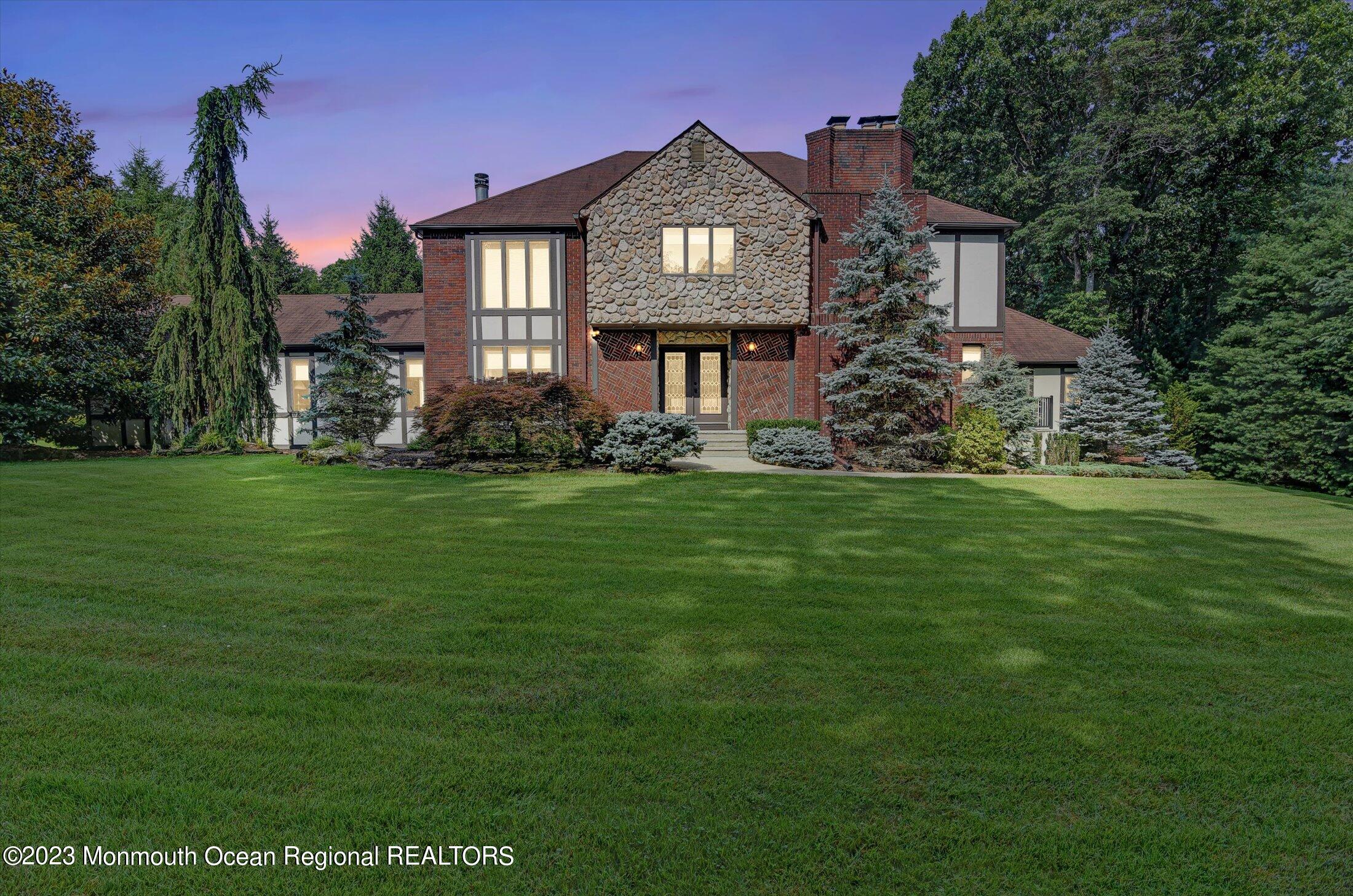 232 School Road Marlboro, NJ 07746 - Photo 1 of 46 Estate Setting on 1.8 Private Acres