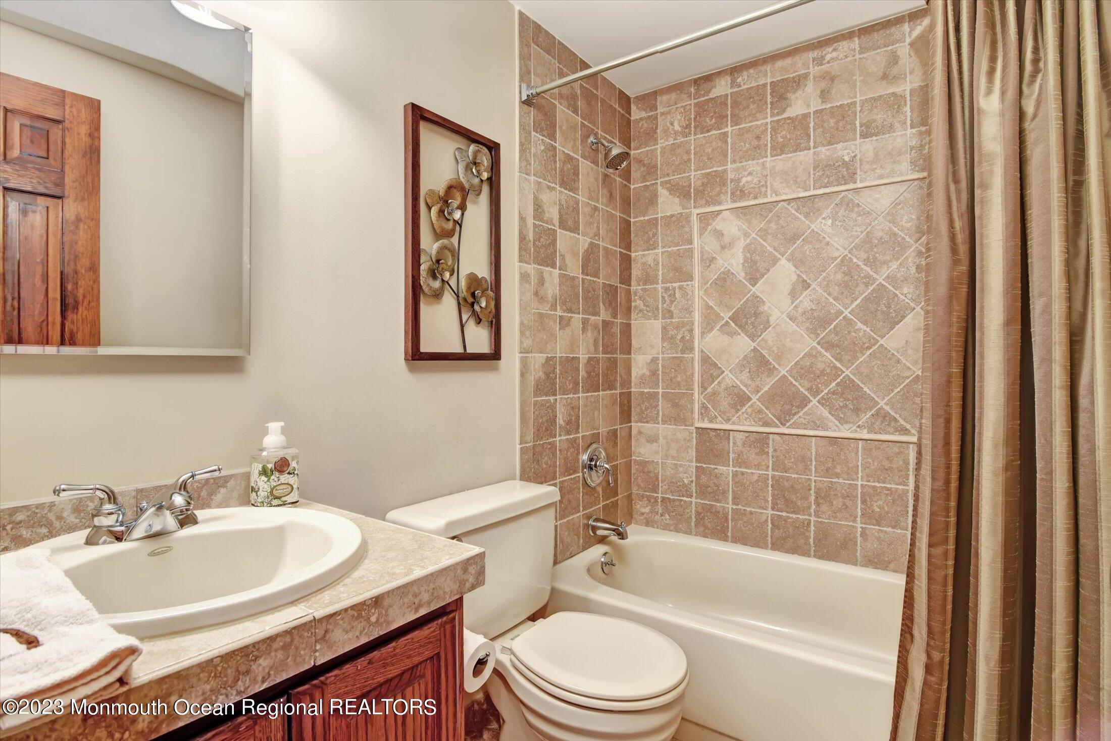 232 School Road Marlboro, NJ 07746 - Photo 19 of 46 1st Floor Full Bath off the Office