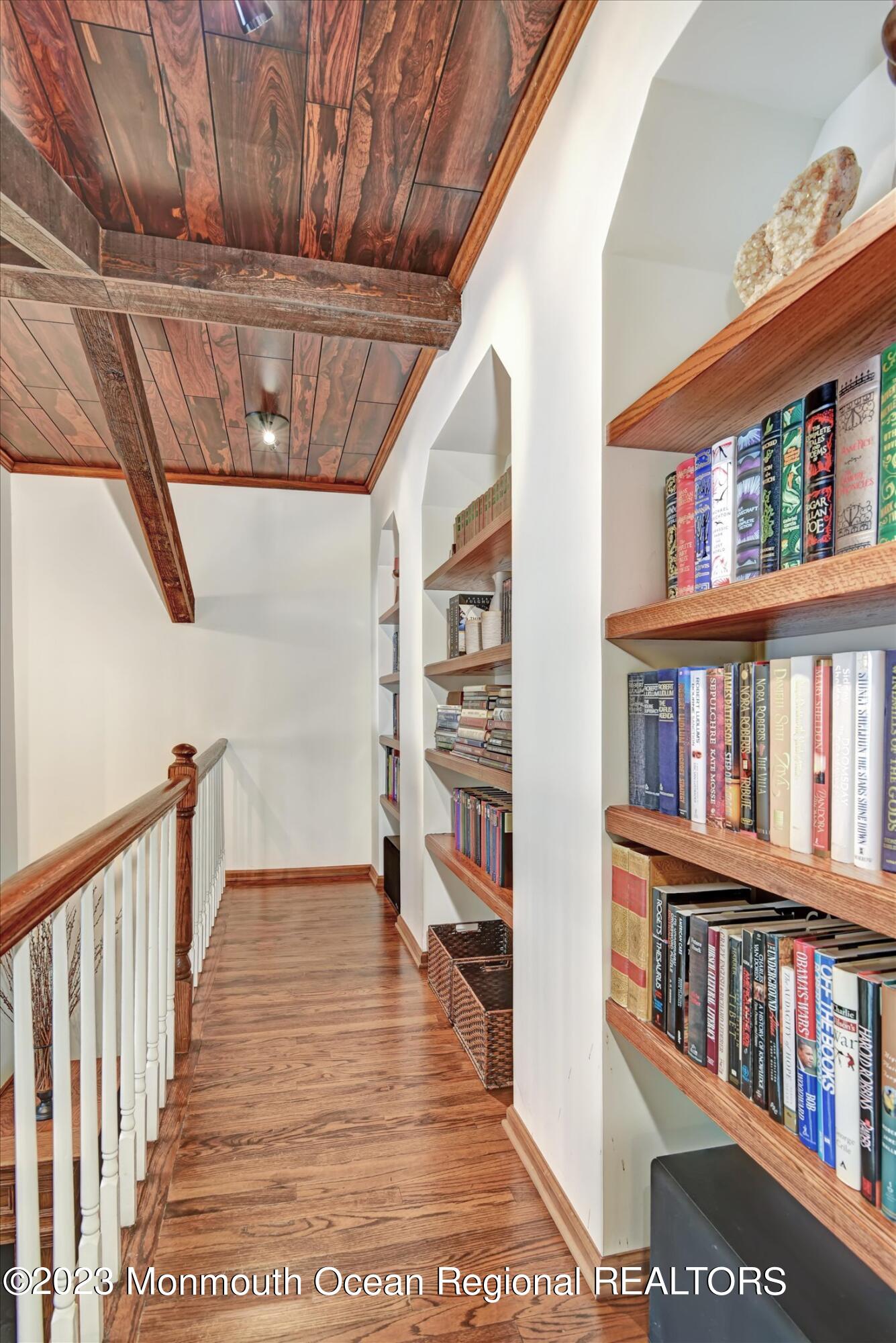 232 School Road Marlboro, NJ 07746 - Photo 27 of 46 Library overlooking Formal Living room