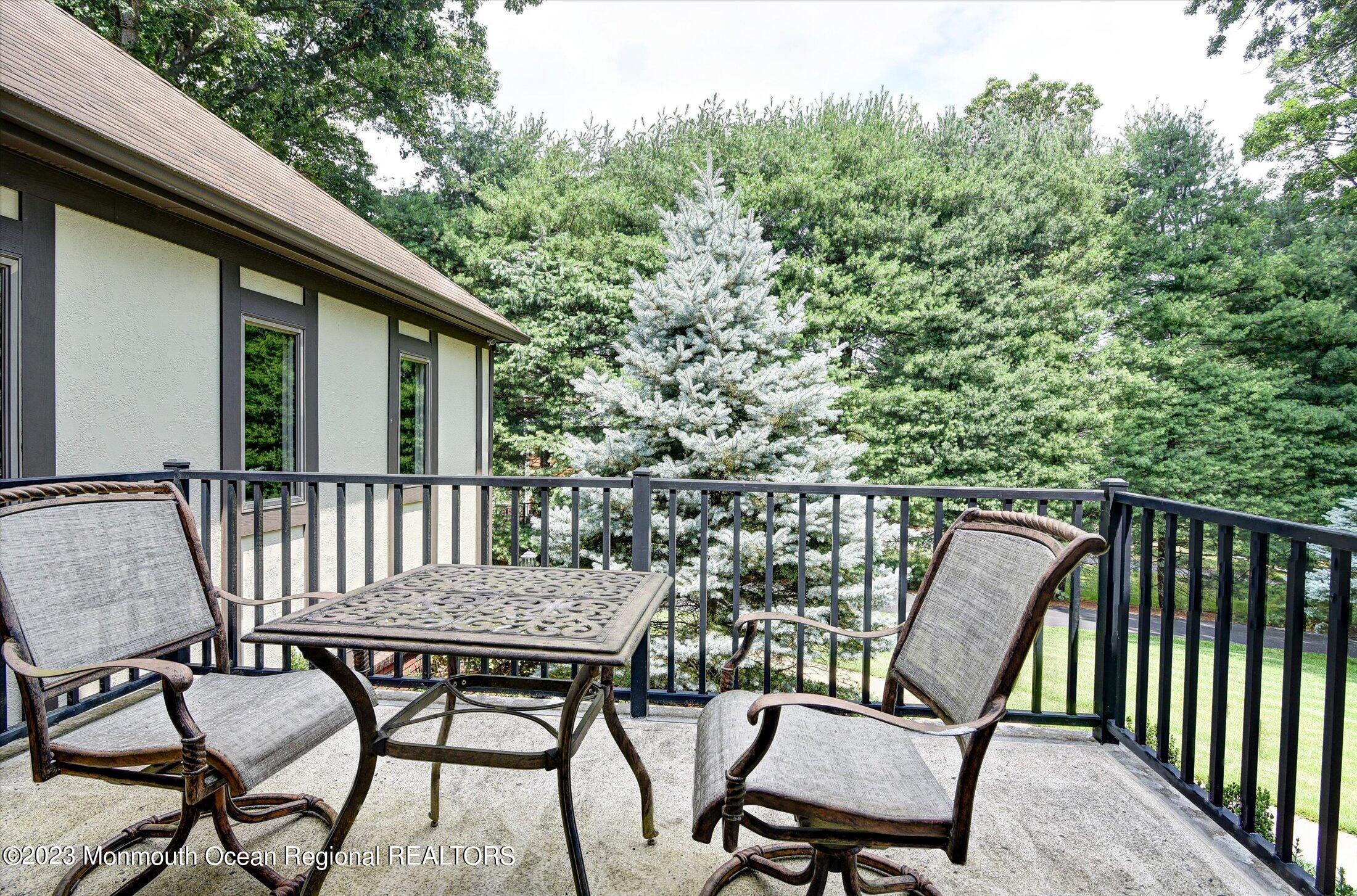232 School Road Marlboro, NJ 07746 - Photo 8 of 46 Private Veranda off 1st flr Office