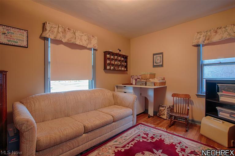 5432 Summit Road Cleveland, OH 44124 - Photo 20 of 25 Second bedroom with hardwood floors.