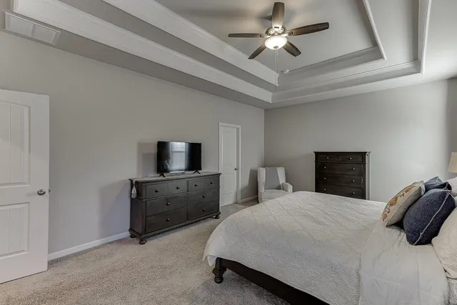 a room with lots of wooden furniture