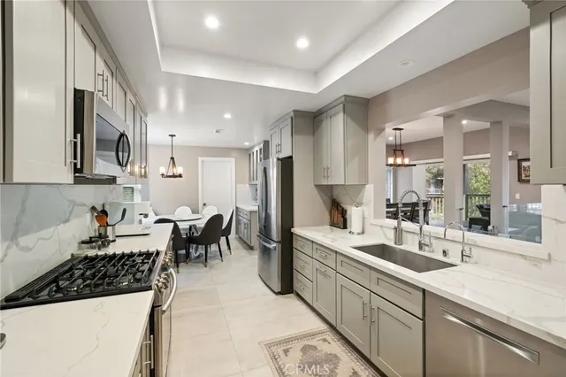 a bathroom with a sink and a shower