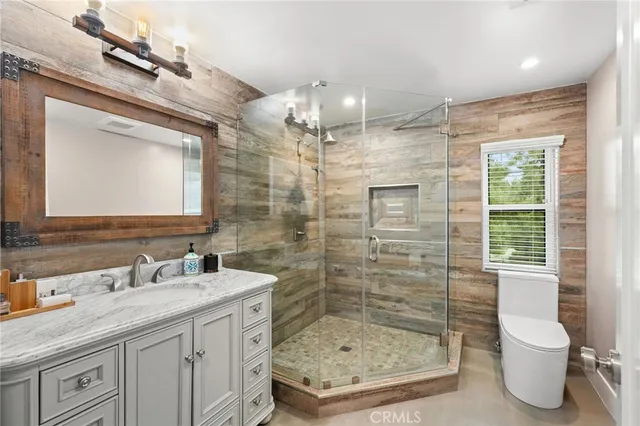 a room with a hardwood floor