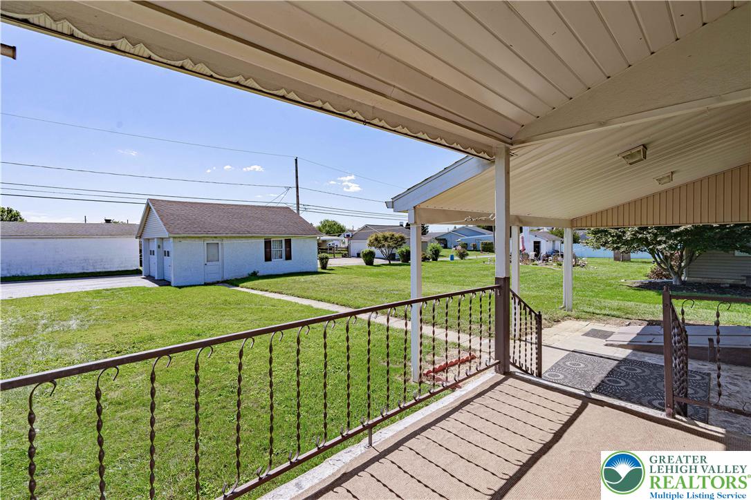 1115 Chestnut Street Coplay, PA 18037 - Photo 28 of 32 a view of a patio with wooden floor