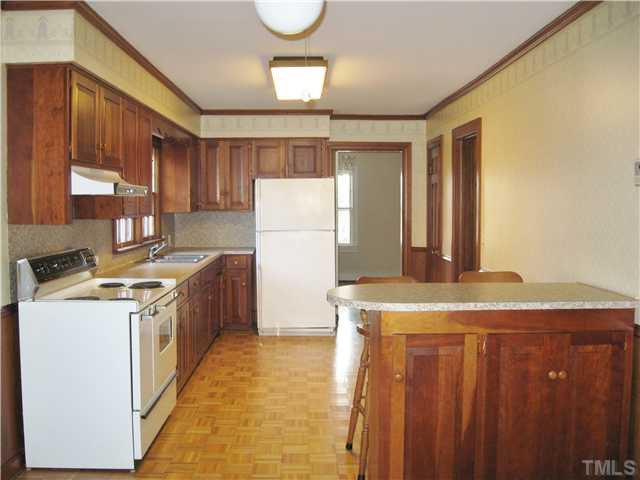 232-c C Cc Routh Road Bear Creek, NC 27207 - Photo 7 of 24 a kitchen with a stove a refrigerator and a sink