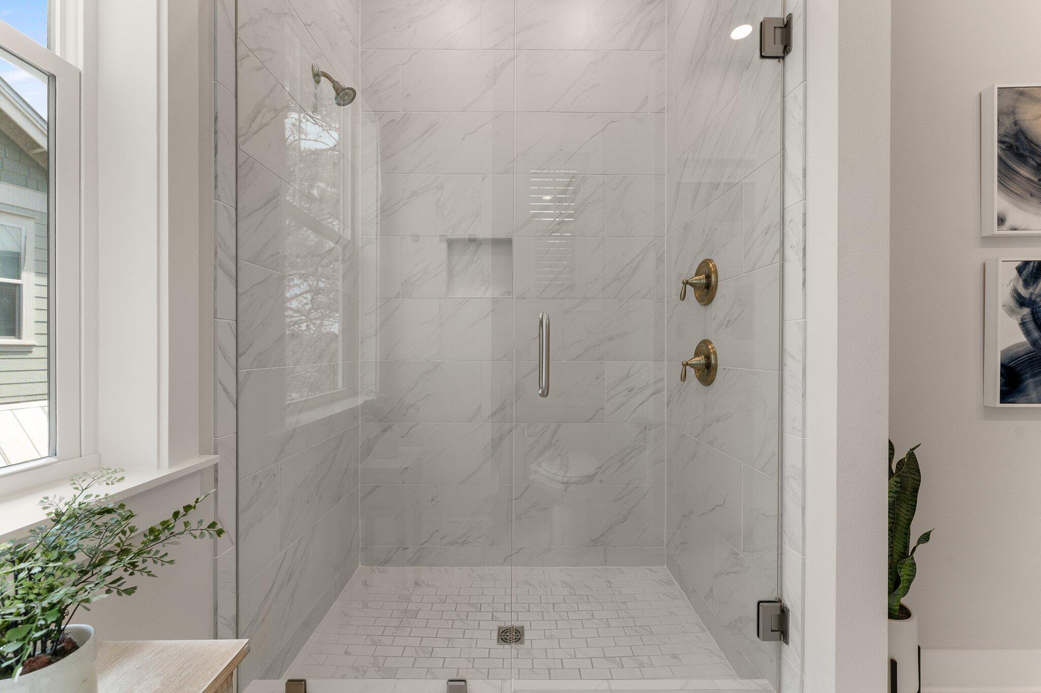 117 Pine Lands Loop Inlet Beach, FL 32461 - Photo 21 of 48 a bathroom with a shower