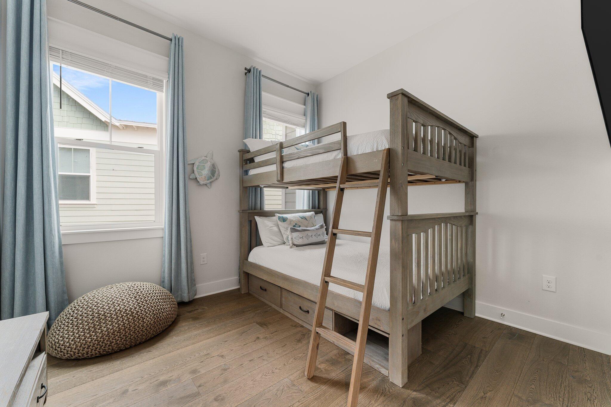 117 Pine Lands Loop Inlet Beach, FL 32461 - Photo 24 of 48 a bedroom with a bed and a window