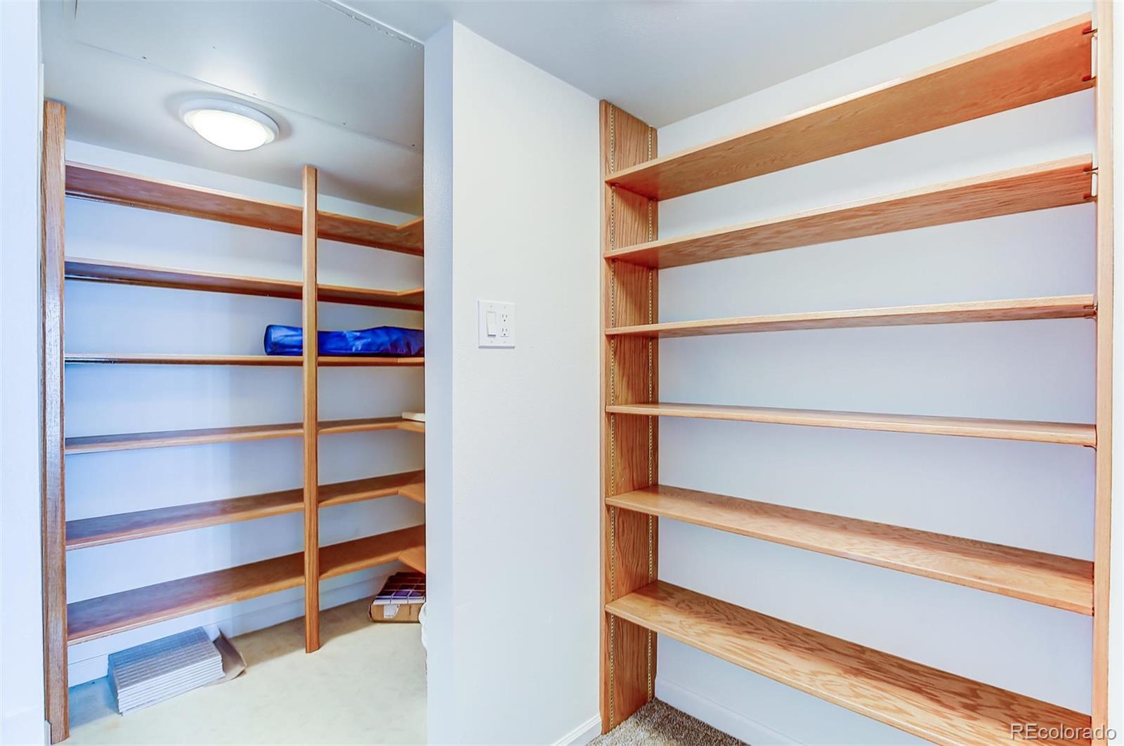 1020 15th Street, Unit 37E Denver, CO 80202 - Photo 13 of 48 a view of walk in closet with empty racks