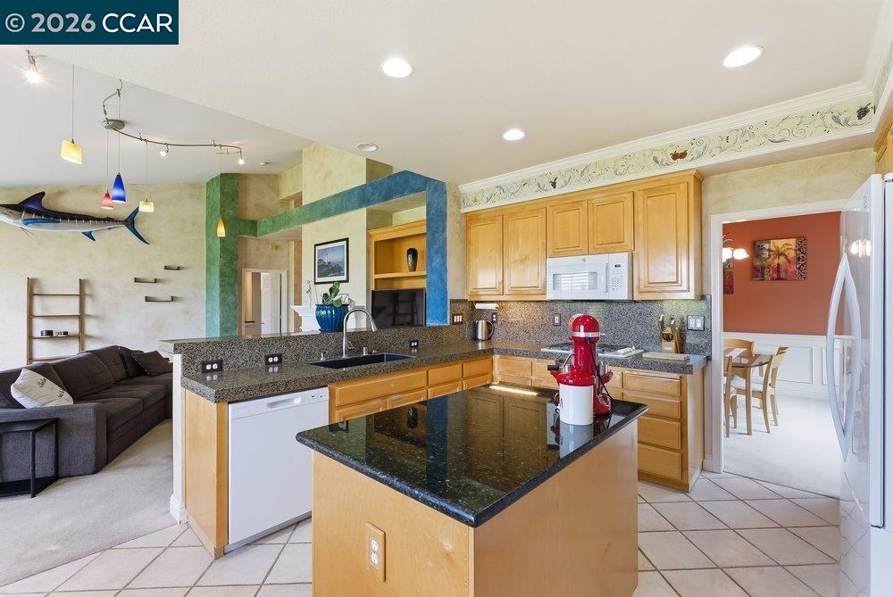 1009 Rolling Woods Way Concord, CA 94521 - Photo 19 of 69 a kitchen with stainless steel appliances granite countertop a sink and cabinets