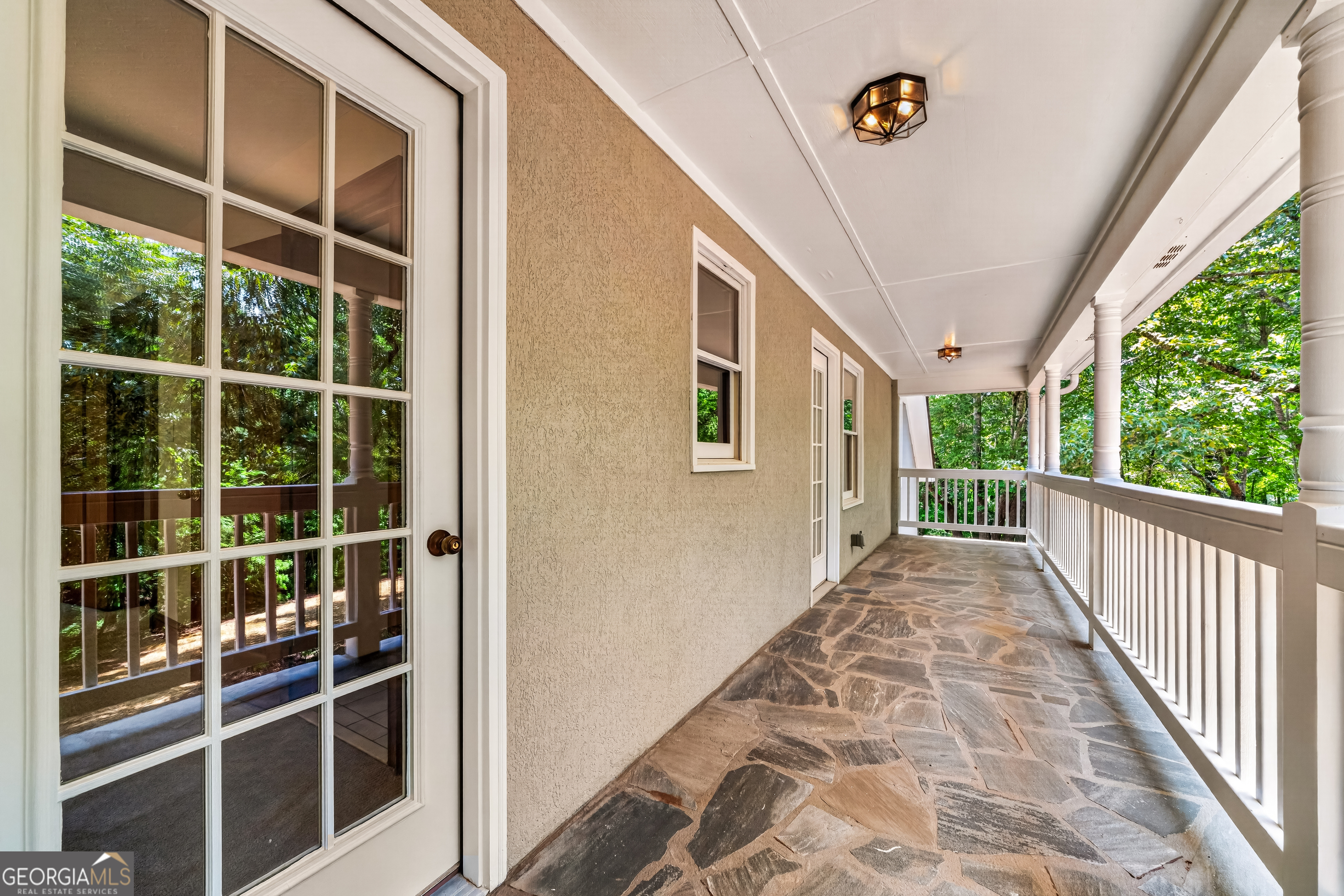 1933 Highway 101 Dallas, GA 30157 - Photo 24 of 40 Rear Balcon on Second Floor