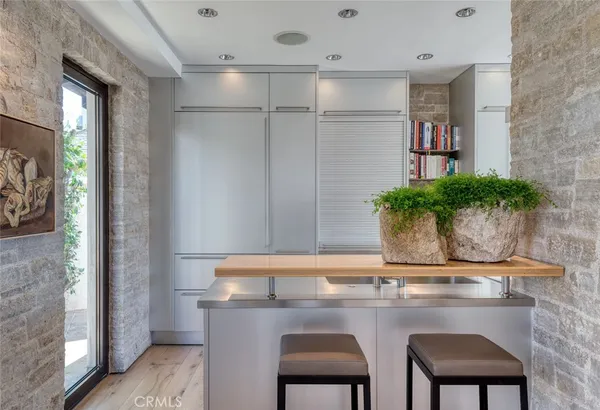 a view of table and chair in a room