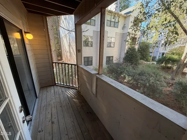 a view of an entryway door