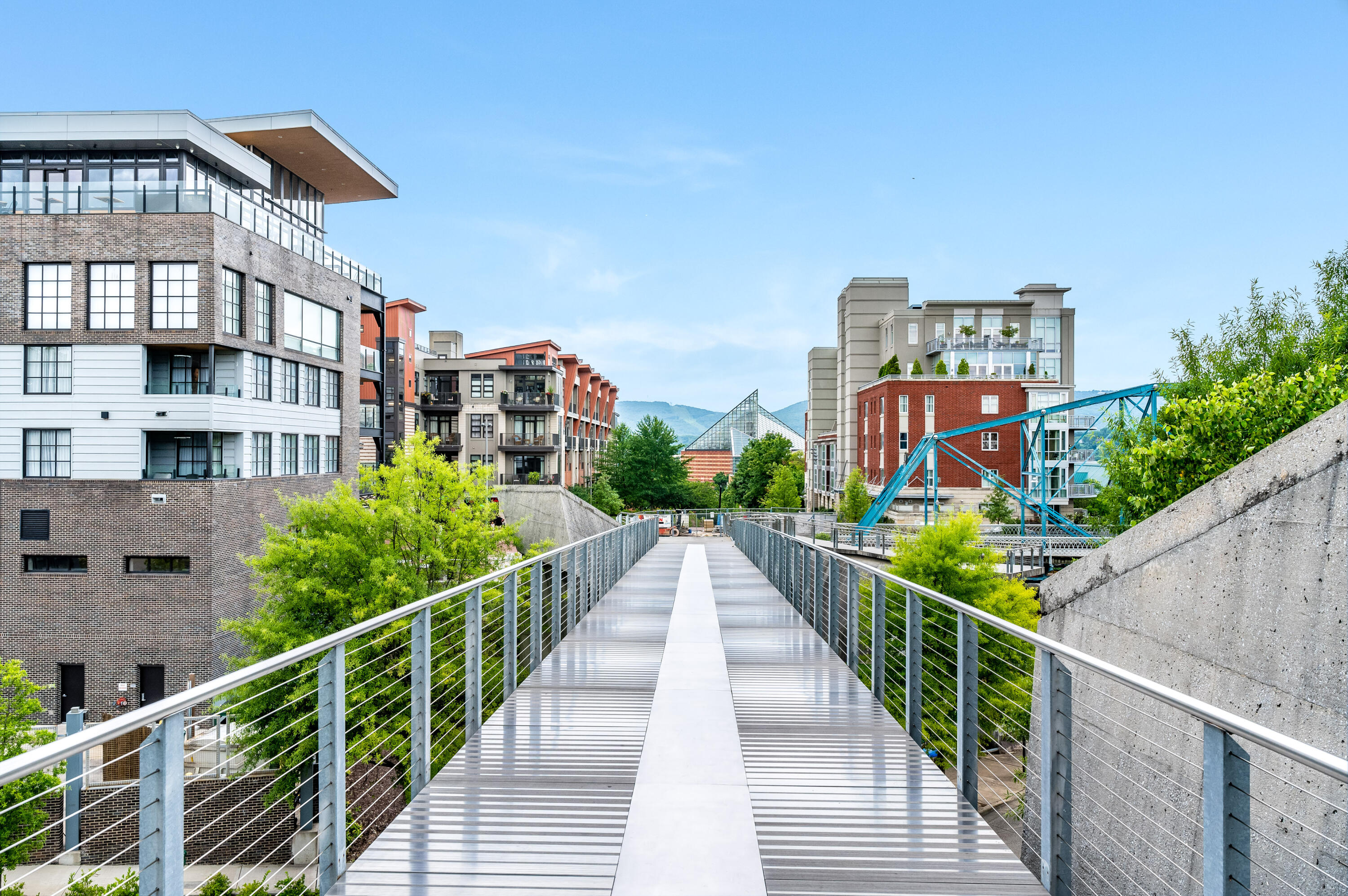1317 Falmouth Road Chattanooga, TN 37405 - Photo 74 of 79 Glass Bridge from Hunter Museum to Edwin
