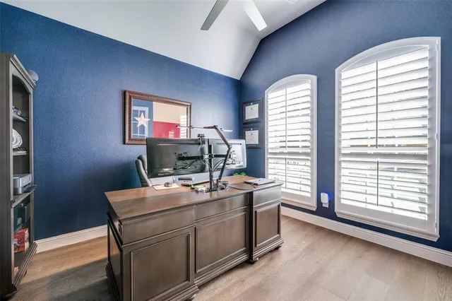 a room with a window