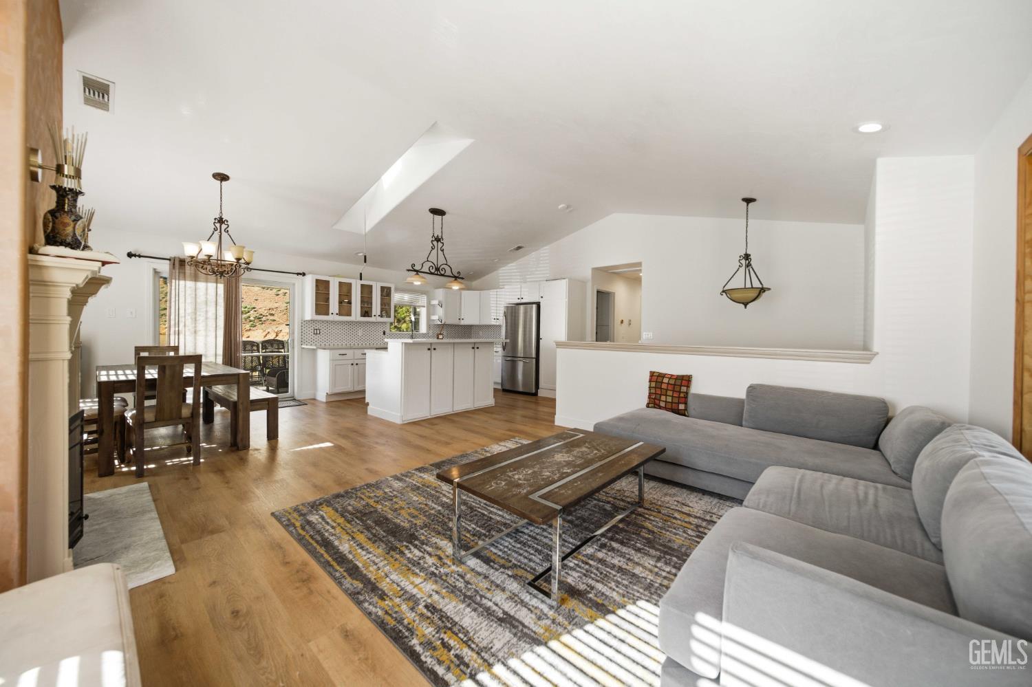 Undisclosed Address Lebec, CA 93243 - Photo 12 of 29 a living room with furniture and wooden floor