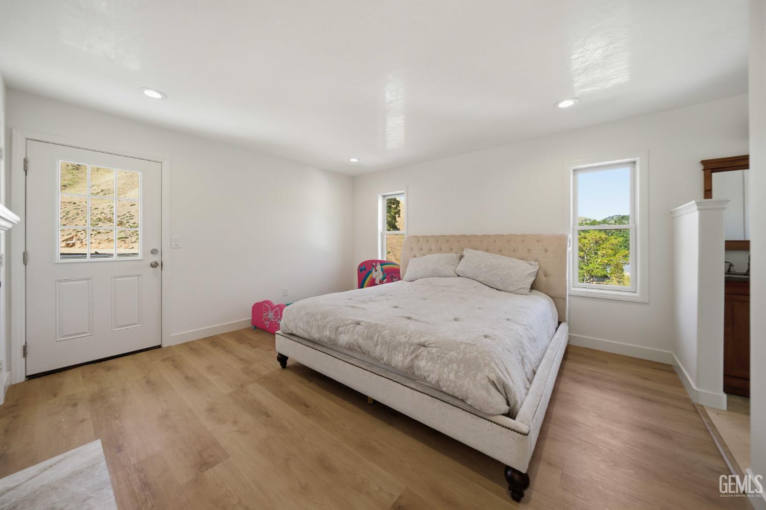 Undisclosed Address Lebec, CA 93243 - Photo 18 of 29 a bedroom with a bed and a window