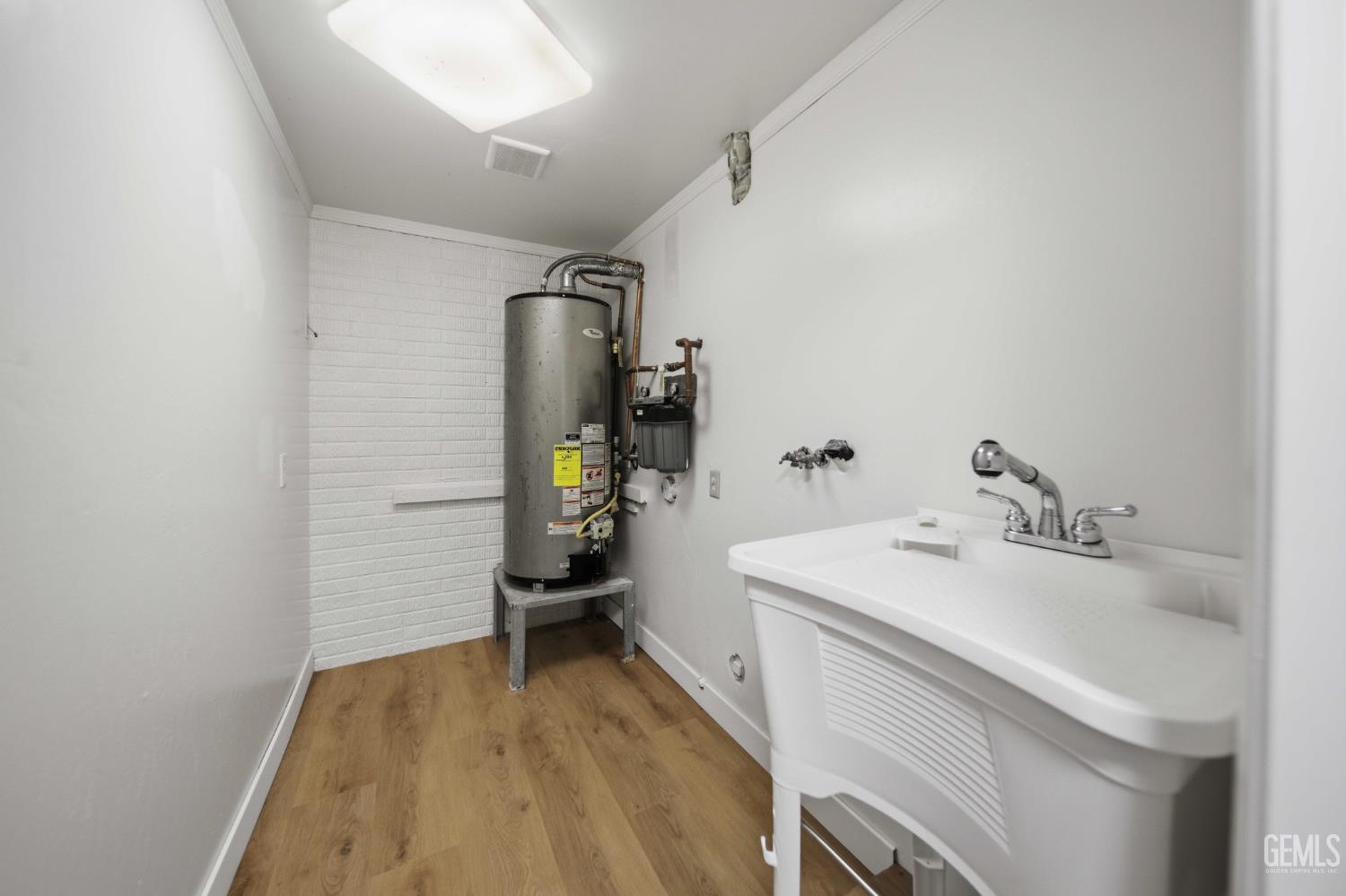 Undisclosed Address Lebec, CA 93243 - Photo 21 of 29 a bathroom with a sink and a mirror