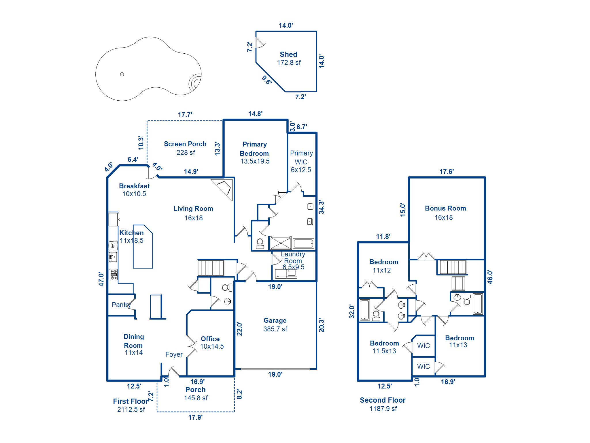 404 Topcrest Lane Moncks Corner, SC 29461 - Photo 63 of 63 Floor Plan