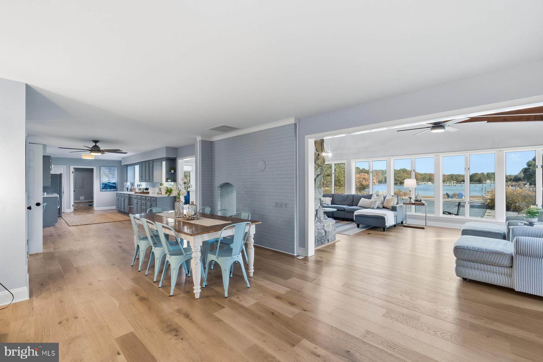 25500 Chance Farm Road St. Michaels, MD 21663 - Photo 17 of 43 a view of a livingroom with furniture and floor to ceiling window