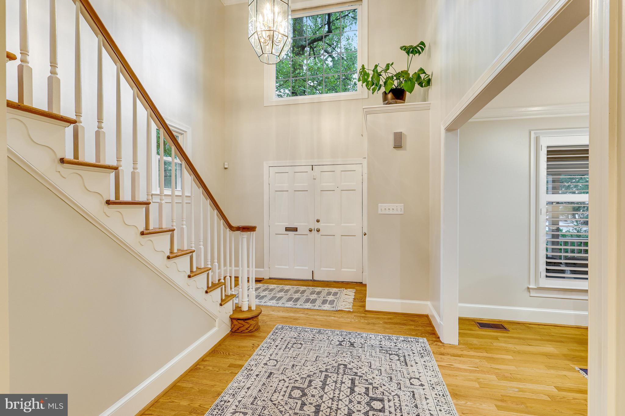6804 Baron Road McLean, VA 22101 - Photo 7 of 66 Two Story Foyer, Hardwood Flooring