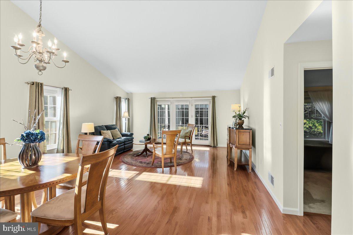 9 Parkside Drive Elverson, PA 19520 - Photo 6 of 33 a living room with fireplace furniture and wooden floor