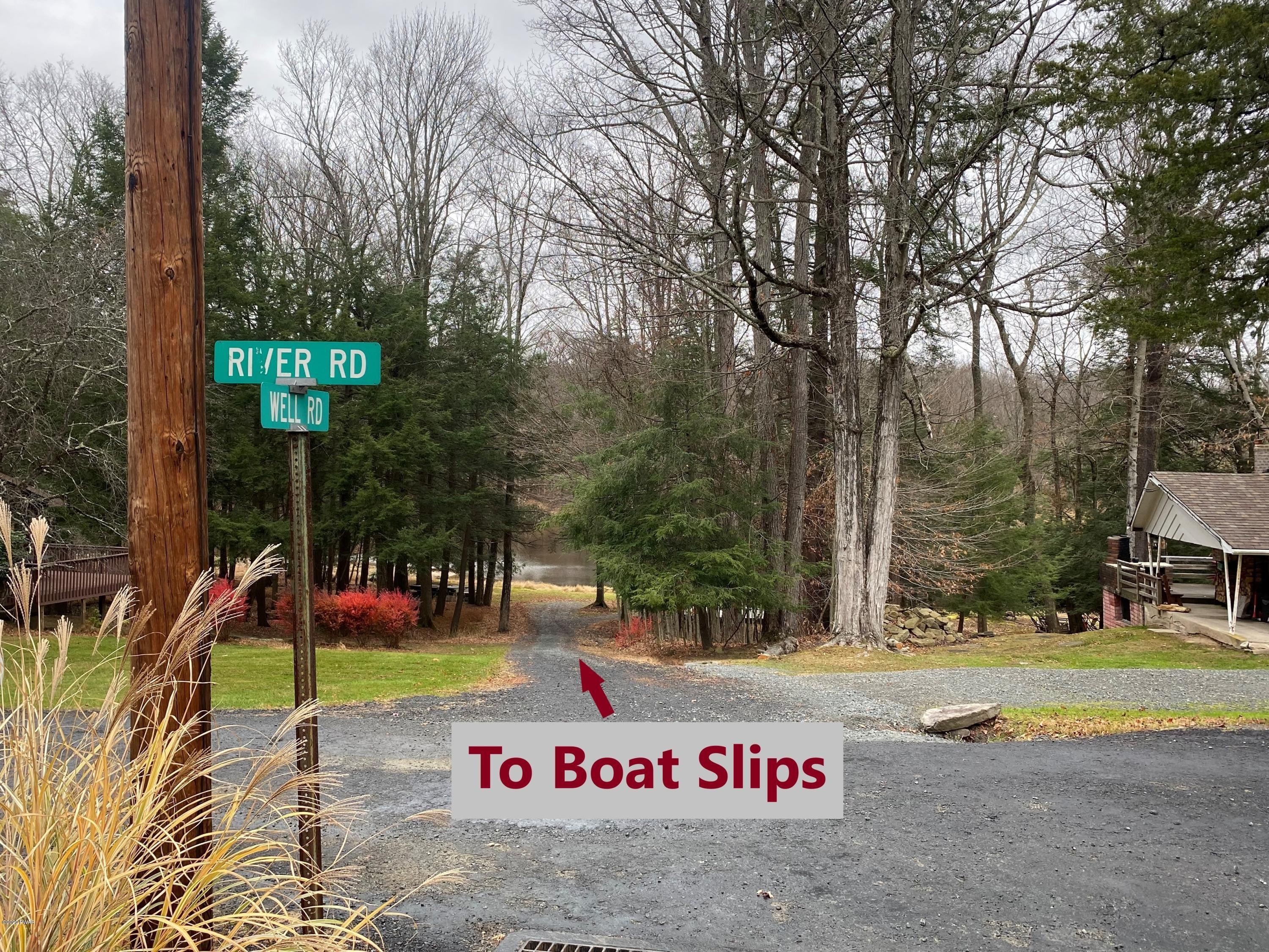 122 Well Road Greentown, PA 18426 - Photo 21 of 26 Access road to boat slips