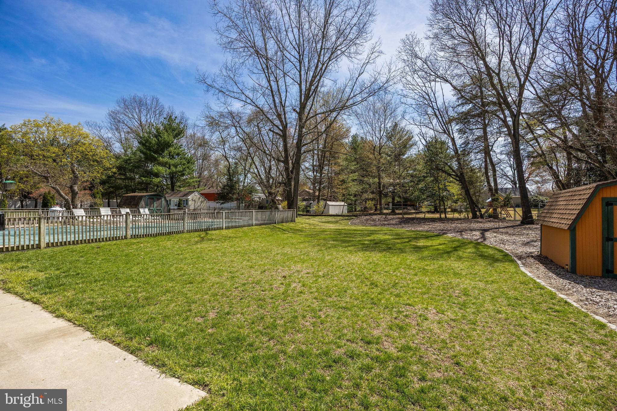 446 Prospect Avenue West Berlin, NJ 08091 - Photo 40 of 54 a view of yard with swimming pool and green space