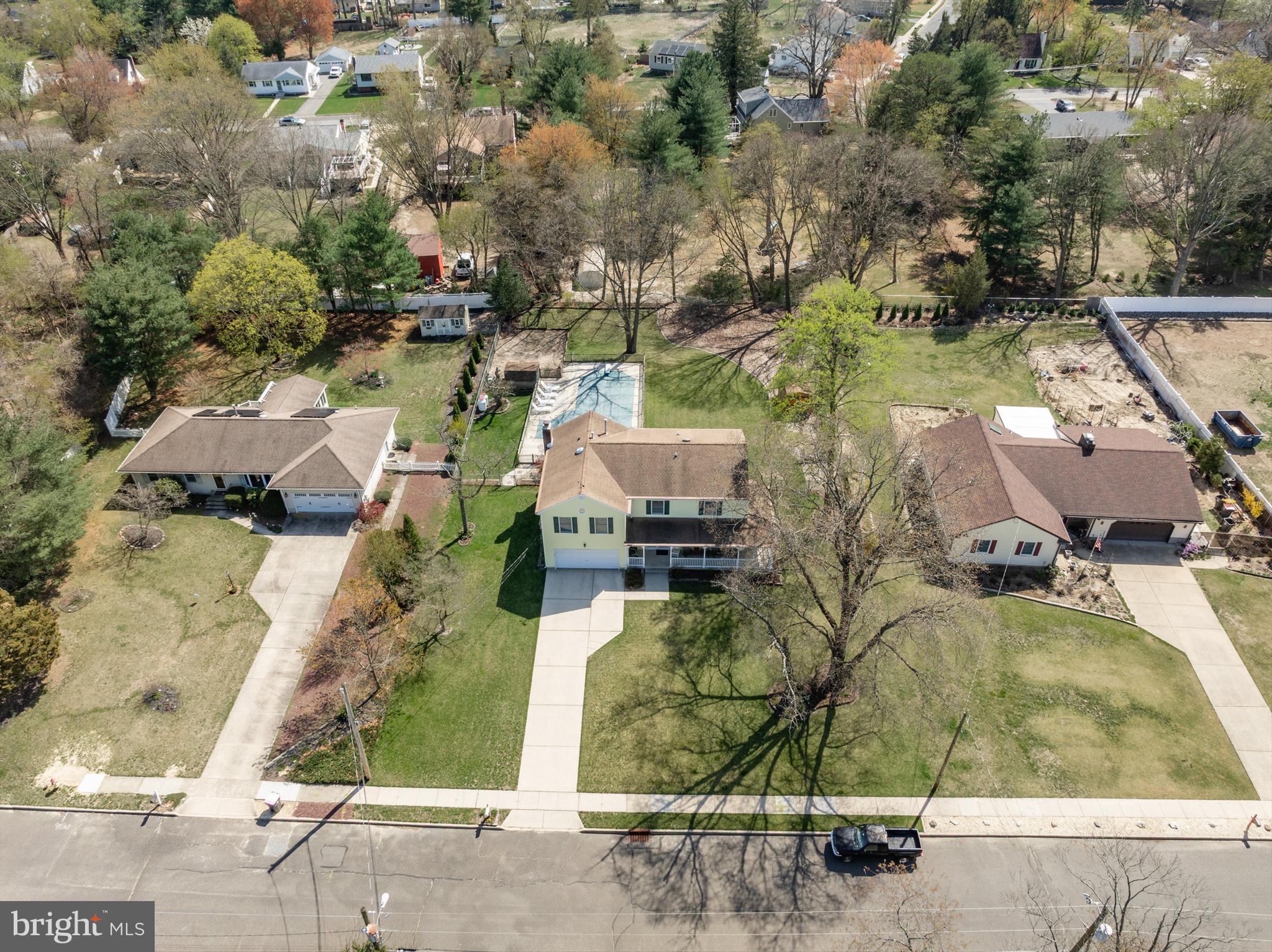 446 Prospect Avenue West Berlin, NJ 08091 - Photo 44 of 54 an aerial view of a house with a yard