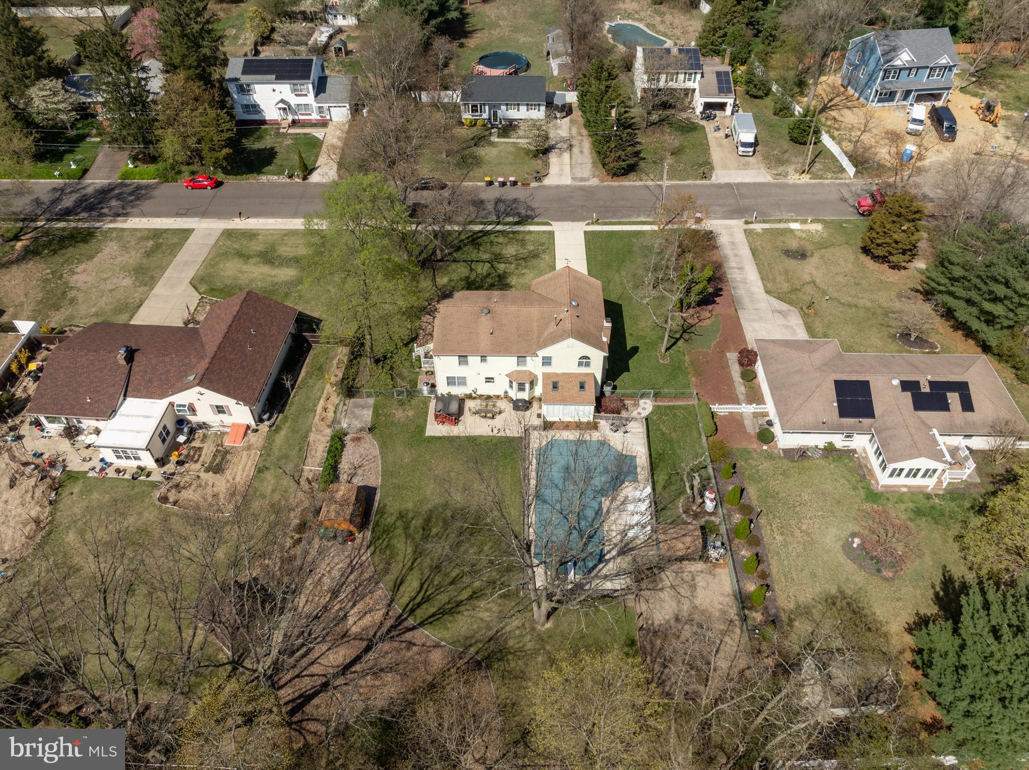 446 Prospect Avenue West Berlin, NJ 08091 - Photo 47 of 54 an aerial view of a house with a yard