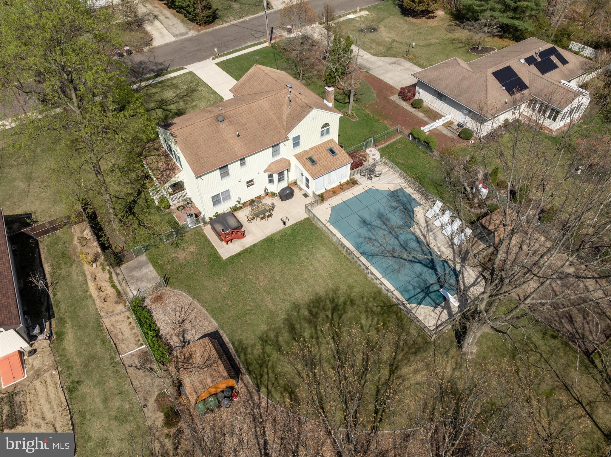 446 Prospect Avenue West Berlin, NJ 08091 - Photo 48 of 54 an aerial view of a house with a yard